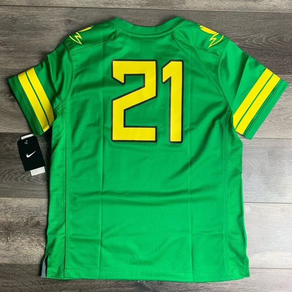 Nike Oregon Ducks Women’s Football Jersey NWT #21 - Picture 5 of 5